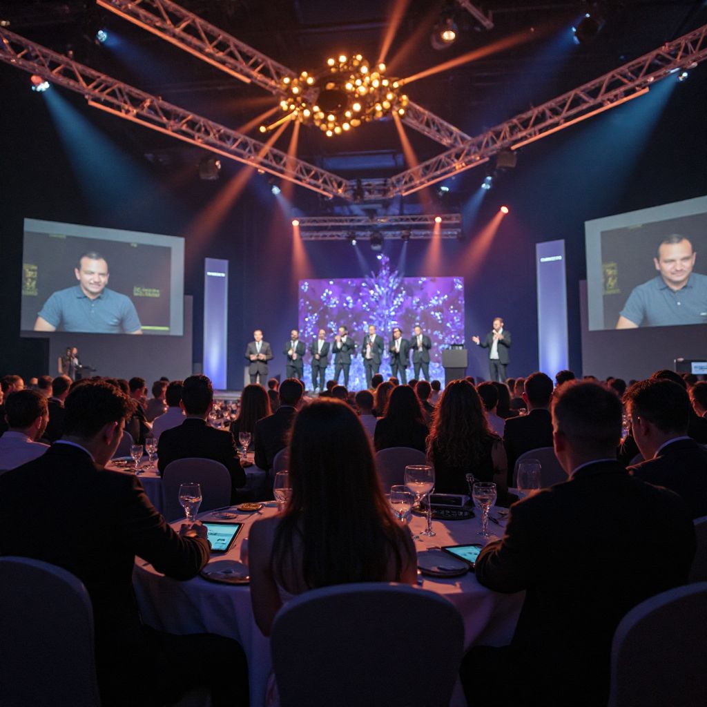 Awards ceremony industry recognition