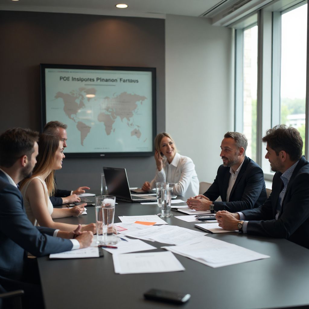 Team meeting planning session