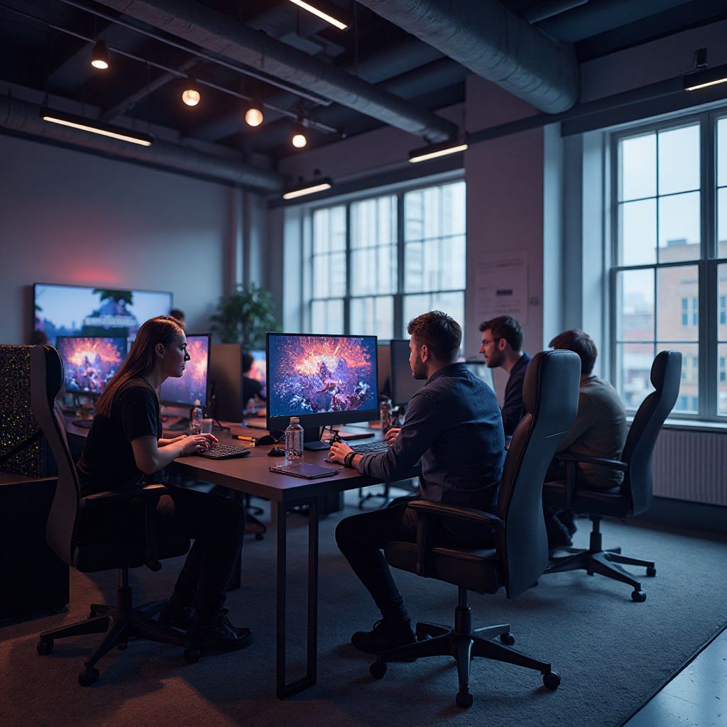 AdultPlay office workspace