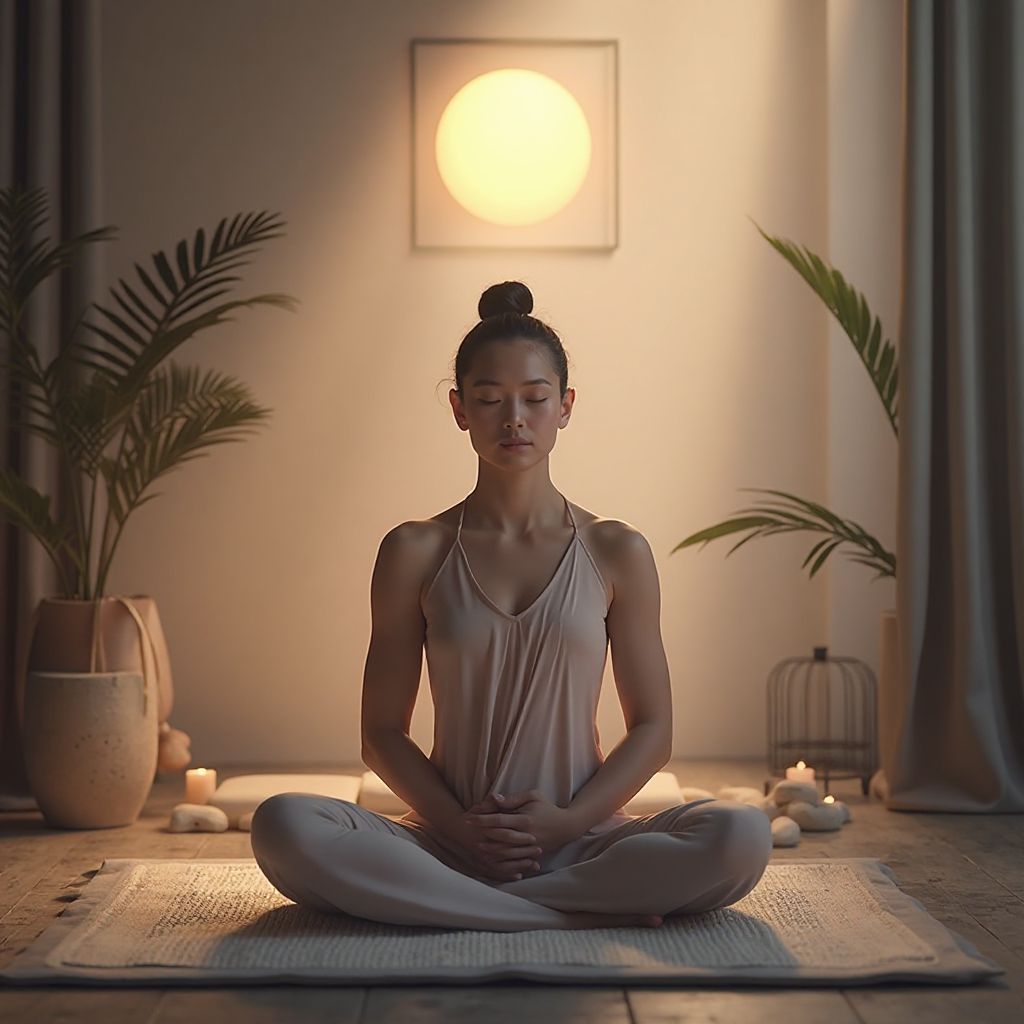 Relaxation meditation game